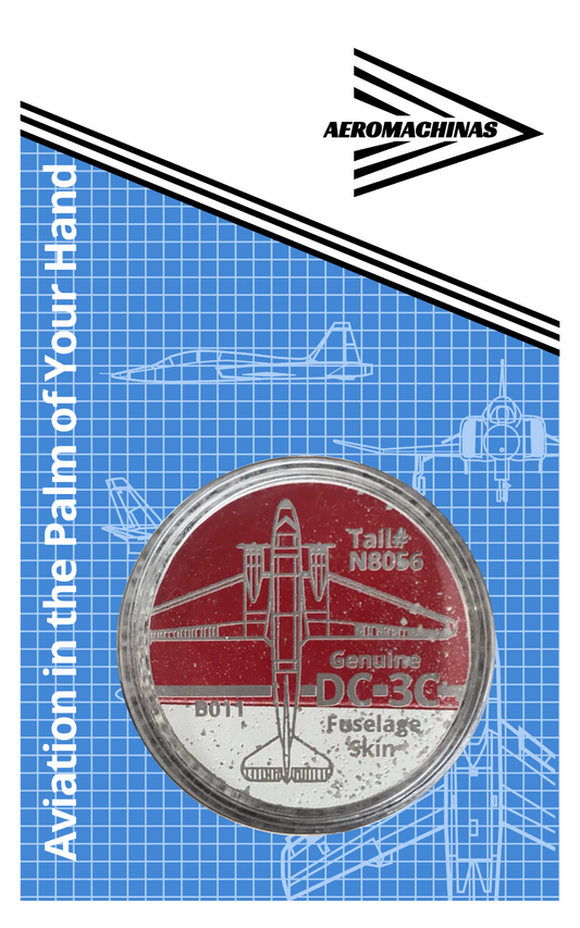 DC-3C Fuselage Skin Challenge Coin Tail # N8056 - B011
